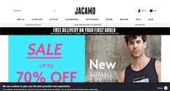 Desktop Screenshot of jacamo.co.uk